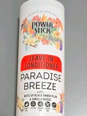 Power Stick Paradise Breeze Leave-In Conditioner Shea Butter Avocado Oil 5 fl oz